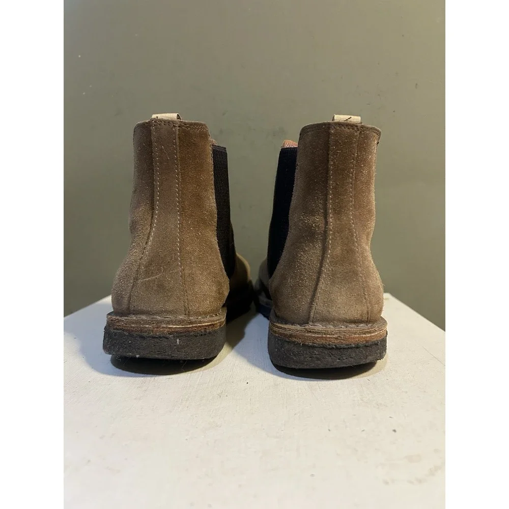 Astorflex Bitflex Chelsea Boots Brown Nubuck Italian Men's Size EU 42 US 9/9.5